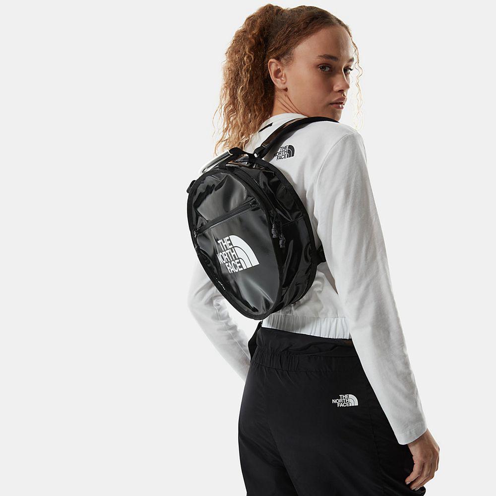 The North Face Base Camp Circle Bag Γυναικεια Σακιδιο Πλατησ - Μαυρα (FKWY49561)